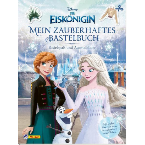 76183 - Disney Die Eiskönigin: Mein zauberhaftes Bastelbuch - Bastelspaß und Ausmalbilder!