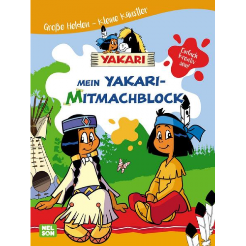 71466 - Yakari: Große Helden - Kleine Künstler: Mein Yakari-Mitmachblock