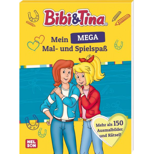 68733 - Bibi und Tina: Mein MEGA Mal- und Spielspaß