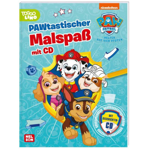 PAW Patrol: PAW Patrol: PAWtastischer Malspaß mit CD