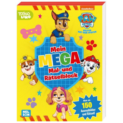 58040 - PAW Patrol: Mein Mega Mal- und Rätselblock