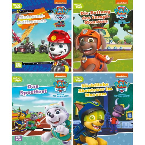 9600 - Nelson Mini-Bücher: 4er PAW Patrol 17-20