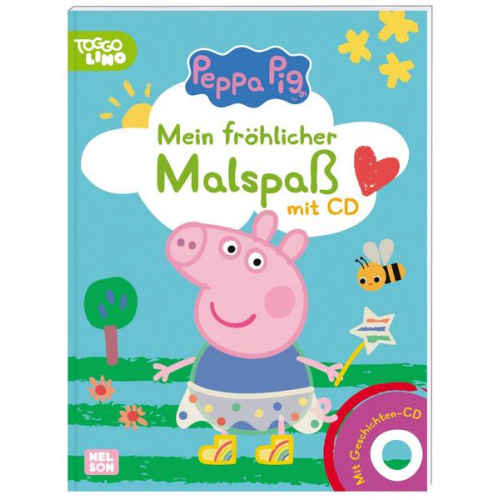 Peppa: Mein fröhlicher Malspaß mit CD