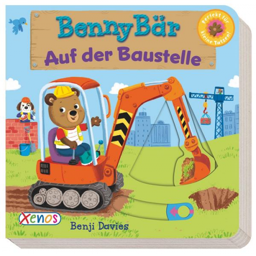 Benny Bär auf der Baustelle