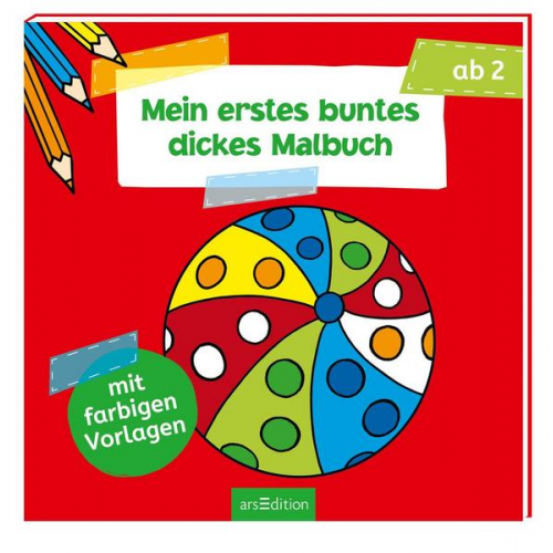 102799 - Mein erstes buntes dickes Malbuch ab 2