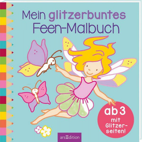 126285 - Mein glitzerbuntes Feen-Malbuch