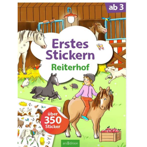 Erstes Stickern – Reiterhof