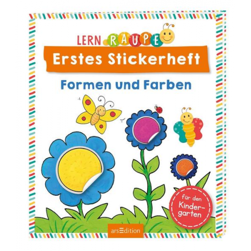 Lernraupe – Erstes Stickerheft – Formen und Farben