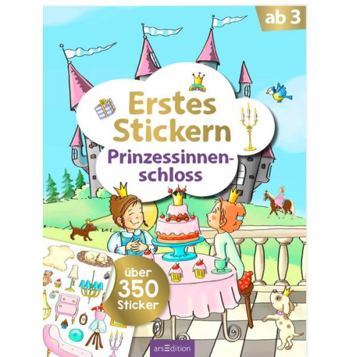 Erstes Stickern – Prinzessinnenschloss