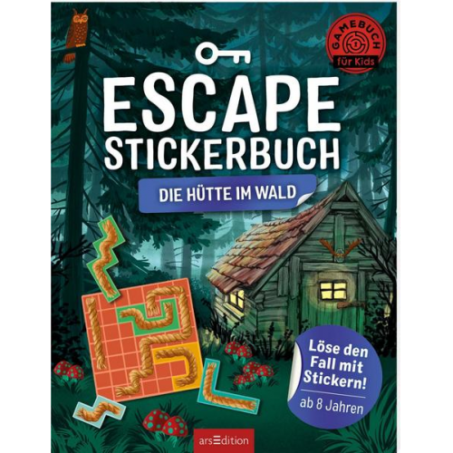 Philip Kiefer - Escape-Stickerbuch – Die Hütte im Wald