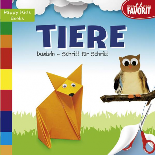 Tiere basteln - Schritt für Schritt