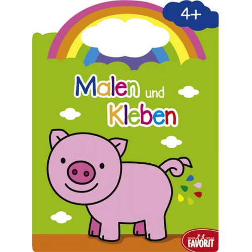 Malen und Kleben – Schwein (ab 4 Jahren)