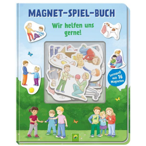 73800 - Magnet-Spiel-Buch Wir helfen uns gerne!