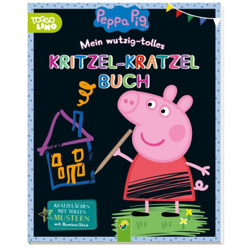 45297 - Peppa Pig Mein wutzig-tolles Kritzel-Kratzel-Buch