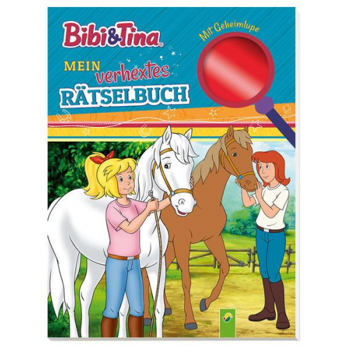 93423 - Bibi & Tina Mein verhextes Rätselbuch - Mit Geheimlupe zum eigenständigen Lösen