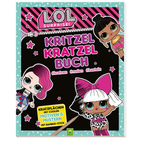 75531 - L.O.L. Surprise! Kritzel-Kratzel-Buch mit Bambus-Stick