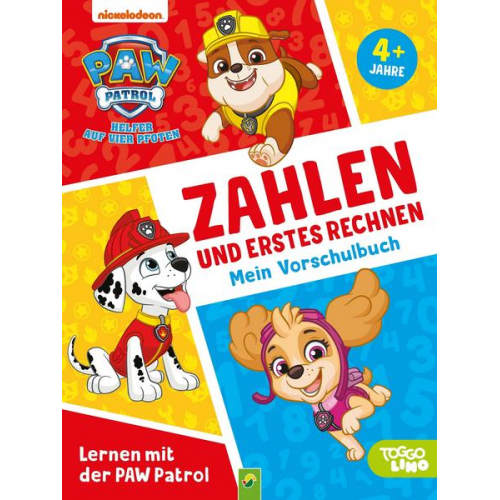 130648 - Lernen mit der PAW Patrol: Zahlen und Erstes Rechnen. Mein Vorschulbuch