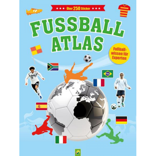 Jonas Kozinowski - Fußball-Atlas mit über 250 Stickern für Kinder ab 6 Jahren