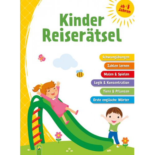 16545 - Kinder Reiserätsel für Kinder ab 4 Jahren