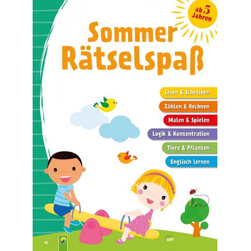 Sommer Rätselspaß für Kinder ab 5 Jahren