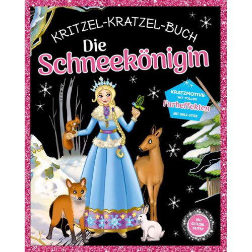 Die Schneekönigin Kritzel-Kratzel-Buch für Kinder ab 5 Jahren