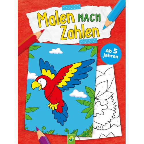 Malen nach Zahlen für Kinder ab 5 Jahren