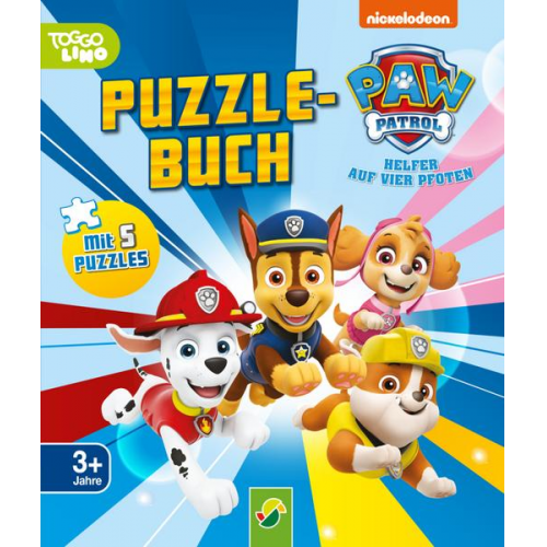 Puzzlebuch Paw Patrol - Helfer auf vier Pfoten