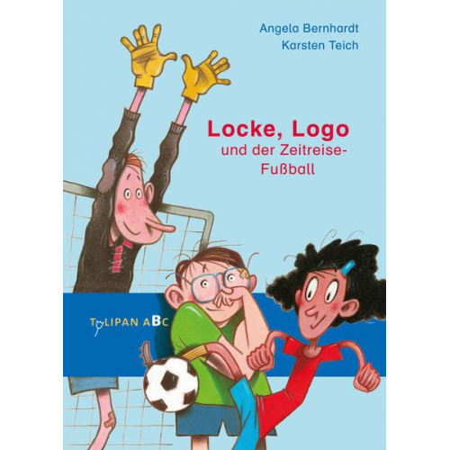 Angela Bernhardt - Locke, Logo und der Zeitreise-Fußball