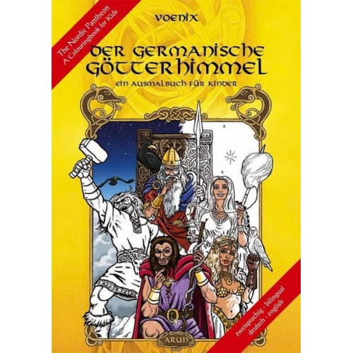 Thomas Vömel - Der germanische Götterhimmel - Ein Ausmalbuch für Kinder