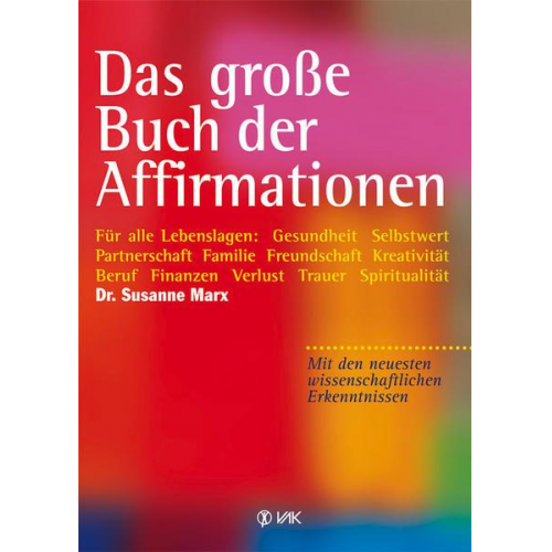 Susanne Marx - Das große Buch der Affirmationen