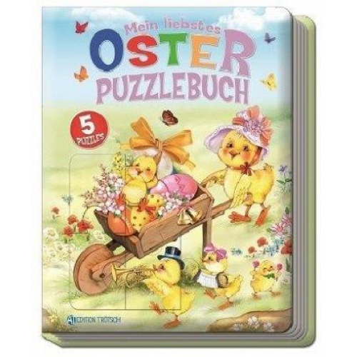 43758 - Trötsch Oster Puzzlebuch, Ostergeschenk, Kinderbuch
