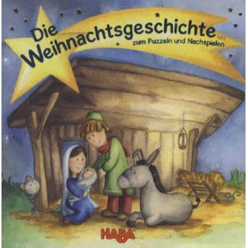 Anna Taube - Die Weihnachtsgeschichte zum Puzzeln und Nachspielen