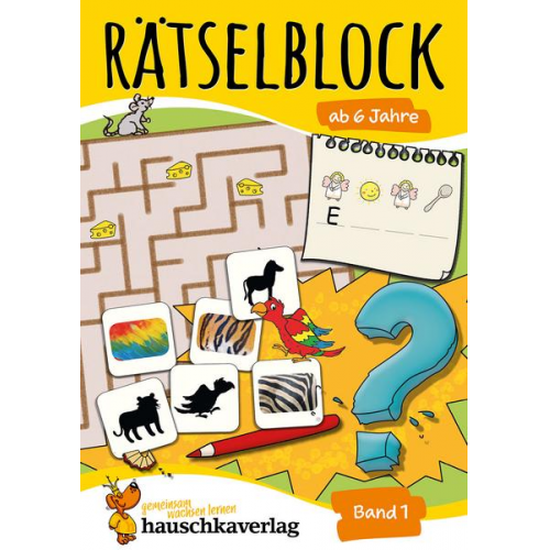 17698 - Rätselblock ab 6 Jahre, Band 1, A5-Block