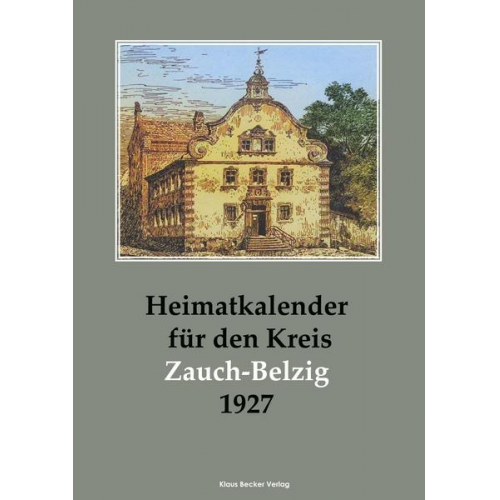 Heimatkalender für den Kreis Zauch-Belzig 1927