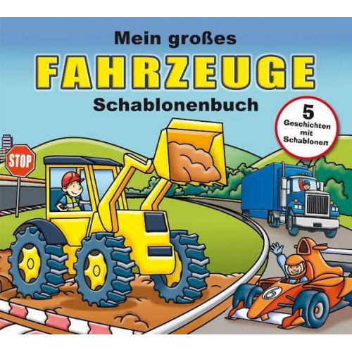 Niall Harding - Mein großes Fahrzeuge-Schablonenbuch