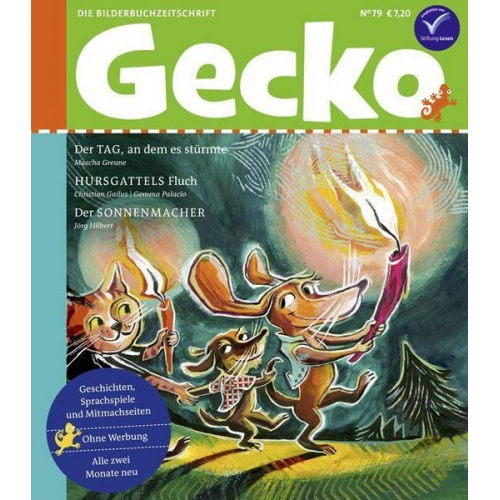 Jörg Hilbert & Christian Gailus & Mascha Greune & Jan Kaiser & Ina Nefzer - Gecko Kinderzeitschrift Band 79