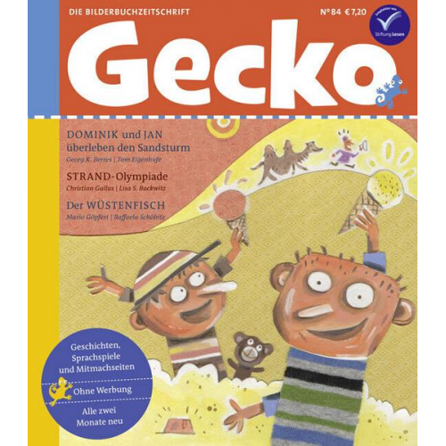 Georg K. Berres & Christian Gailus & Mario Göpfert & Arne Rautenberg & Ina Nefzer - Gecko Kinderzeitschrift Band 84