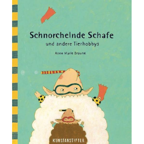 Anne Marie Braune - Schnorchelnde Schafe