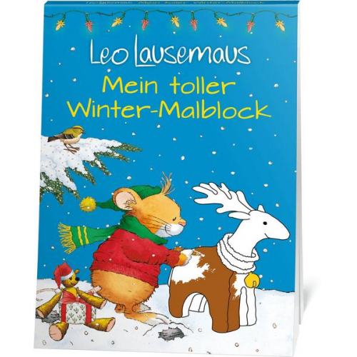 Leo Lausemaus - Mein toller Winter-Malblock