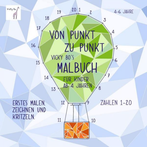 Vicky Bo - Von Punkt zu Punkt. Malbuch ab 4 Jahre