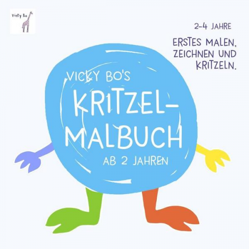 Vicky Bo - Kritzel-Malbuch ab 2 Jahre