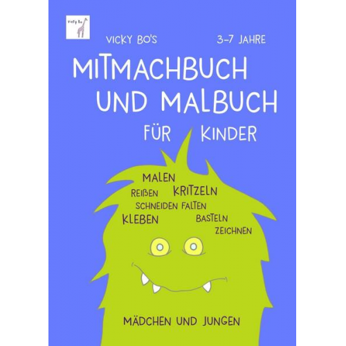 Vicky Bo - Mitmachbuch und Malbuch ab 3 Jahre