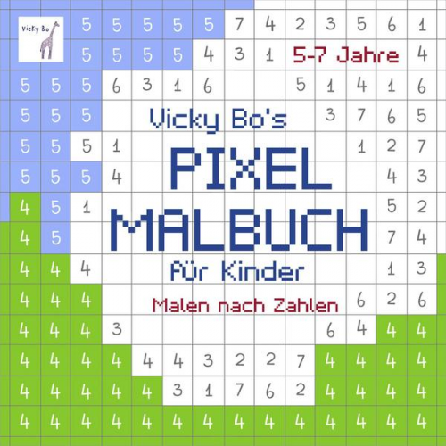 34880 - PIXEL-Malbuch für Kinder. Malen nach Zahlen. 5-7 Jahre