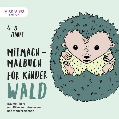 125046 - Mitmach-Malbuch für Kinder - WALD