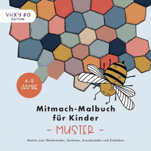 Anna-Kristina Schröder-Klasen & Vicky Bo - Mitmach-Malbuch für Kinder - MUSTER