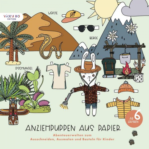 Anna-Kristina Schröder-Klasen & Vicky Bo - Anziehpuppen aus Papier