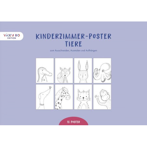 Alexandra Schönfeld & Vicky Bo - Kinderzimmer Poster - Tiere