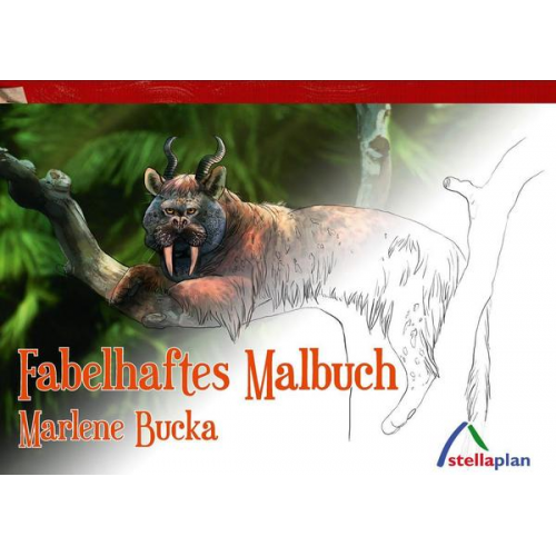 Marlene Bucka - Fabelhaftes Malbuch