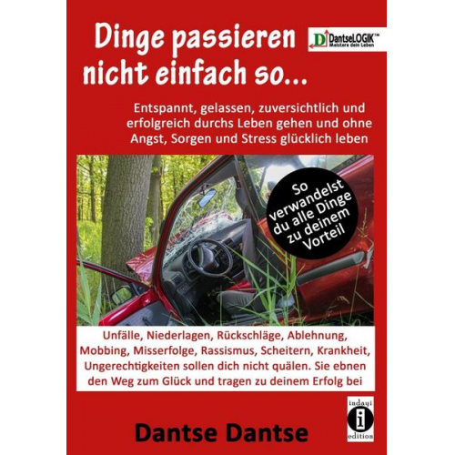 Dantse Dantse - Dantse: Dinge passieren nicht einfach so... Entspannt, gelassen, zuversichtlich und erfolgreich durchs Leben gehen und ohne Angst, Sorgen und Stress g