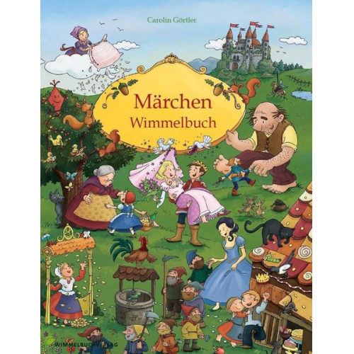 25223 - Märchen Wimmelbuch für Kinder ab 3 Jahren (Bilderbuch ab 3 Jahre, Mein Gebrüder Grimm Märchenbuch)